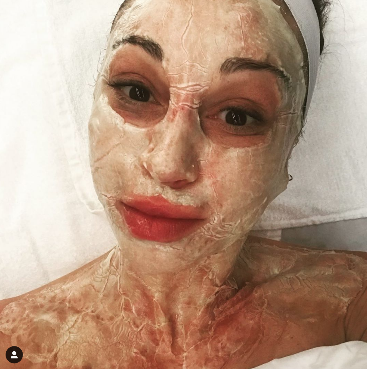 The Game of Thrones Facial with Dragon Mask